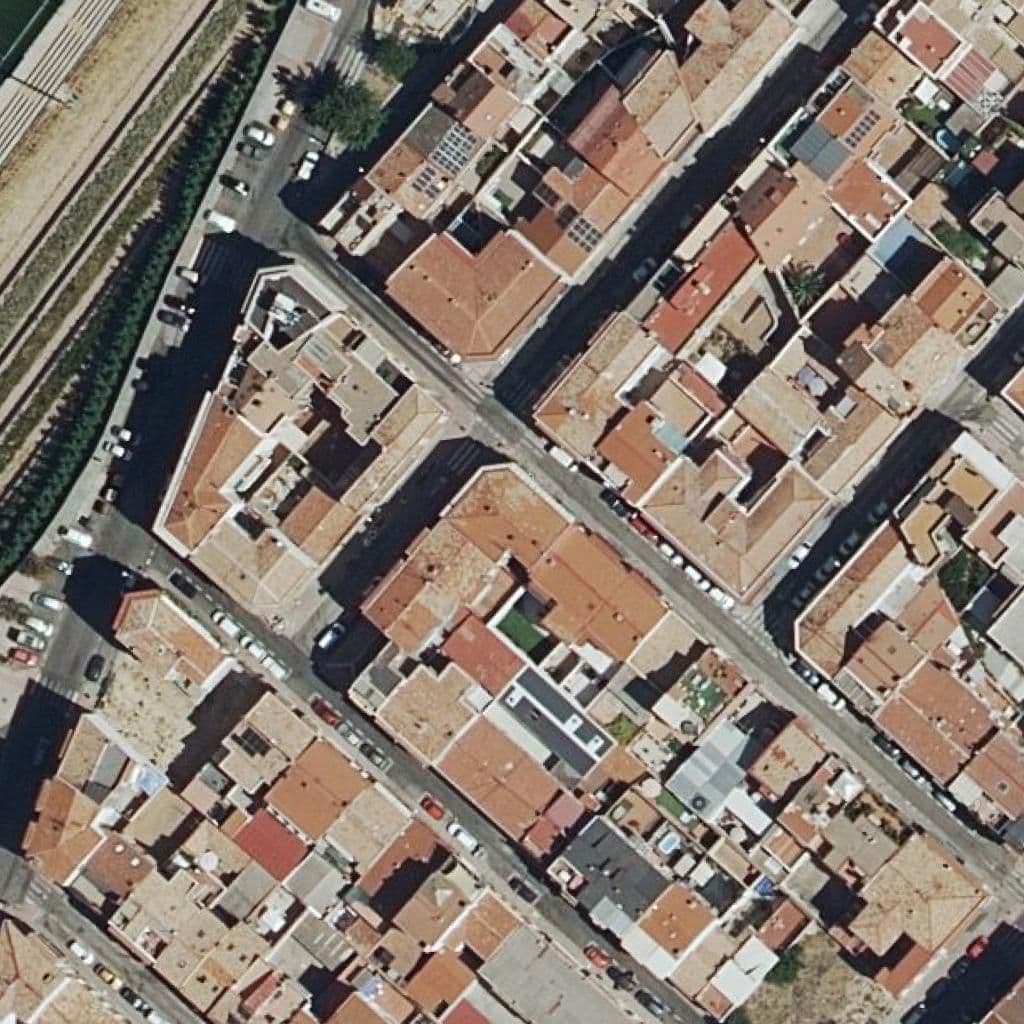 Aerial view of the grounds of Ntra.sra.del Sagrario