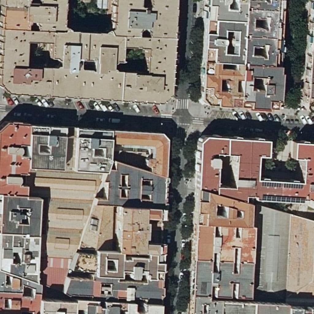 Aerial view of the grounds of Luz Casanova