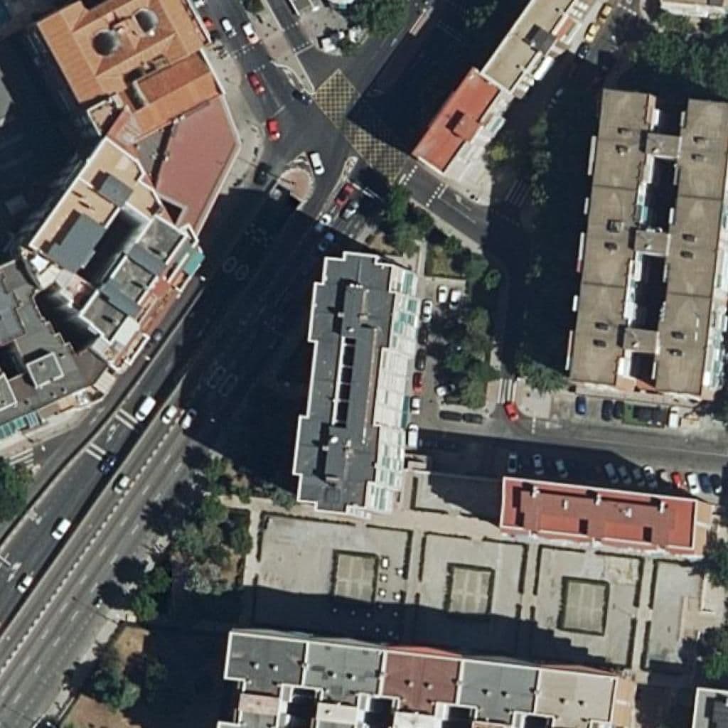 Вид згори на територію школи «San Javier»