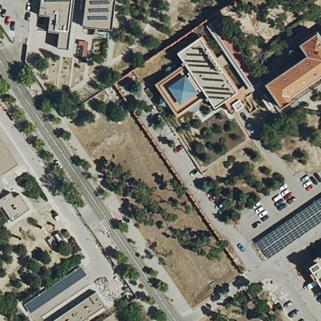 Aerial view of the grounds of Instituto San Jose