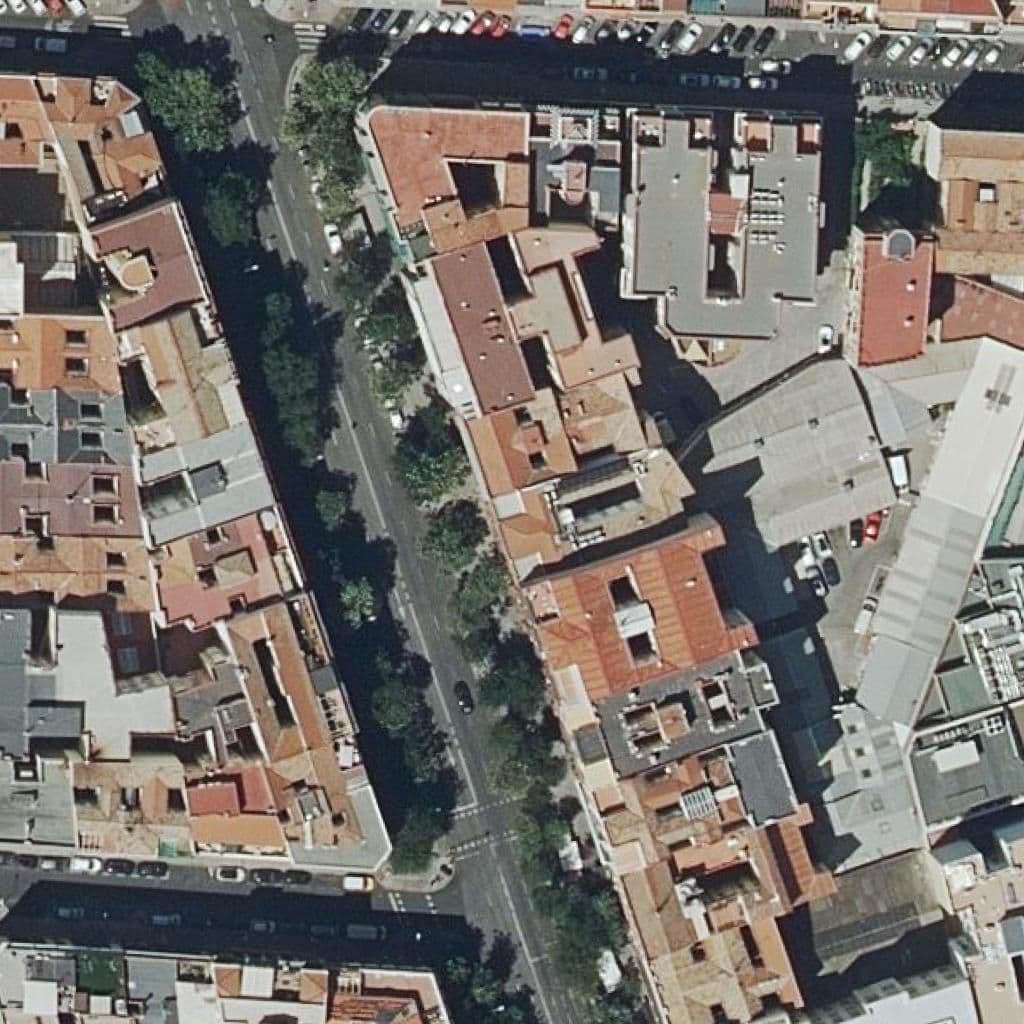Aerial view of the grounds of Santa Teresa - Centro De Epa