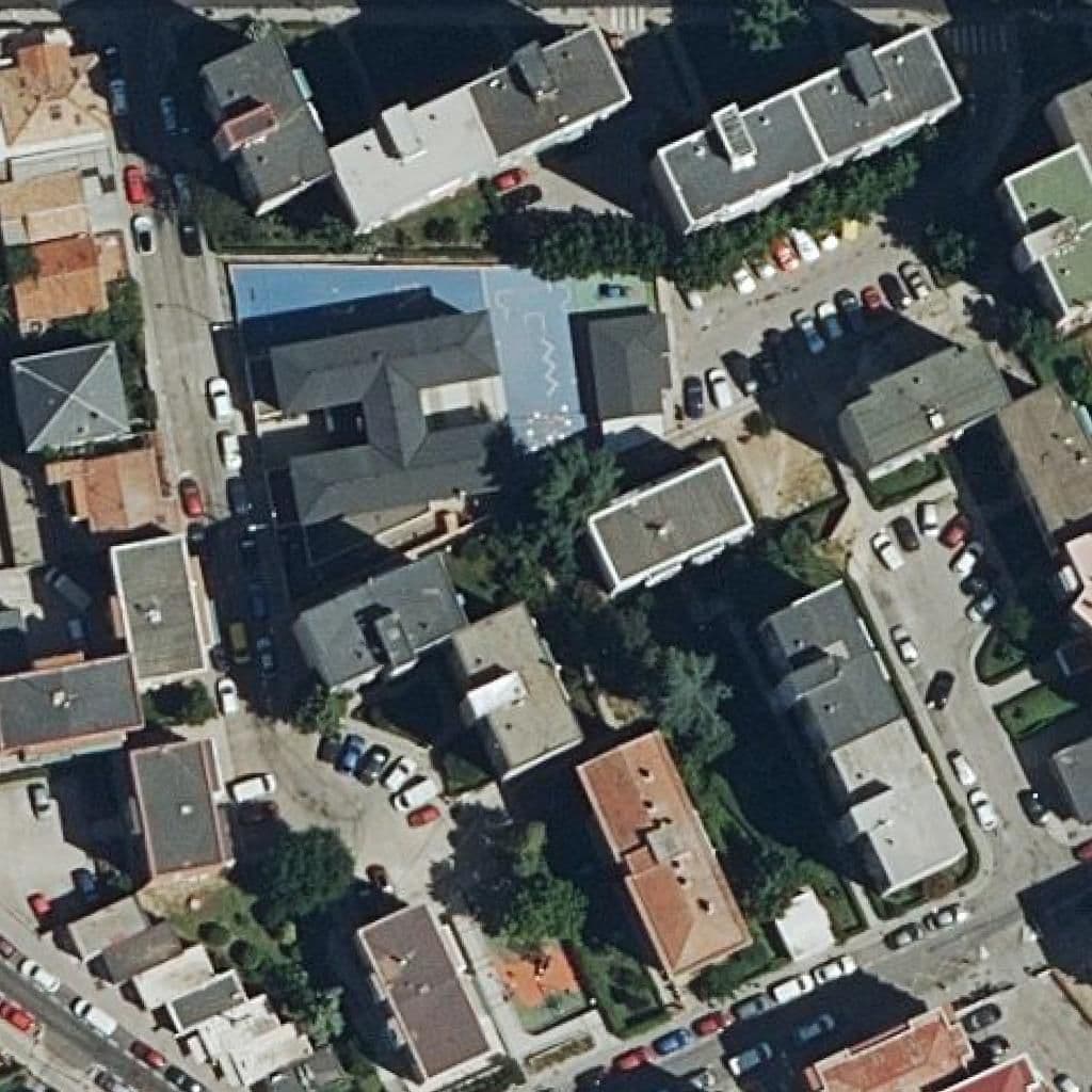 Aerial view of the grounds of Jaime Balmes - Virgen Del Castañar