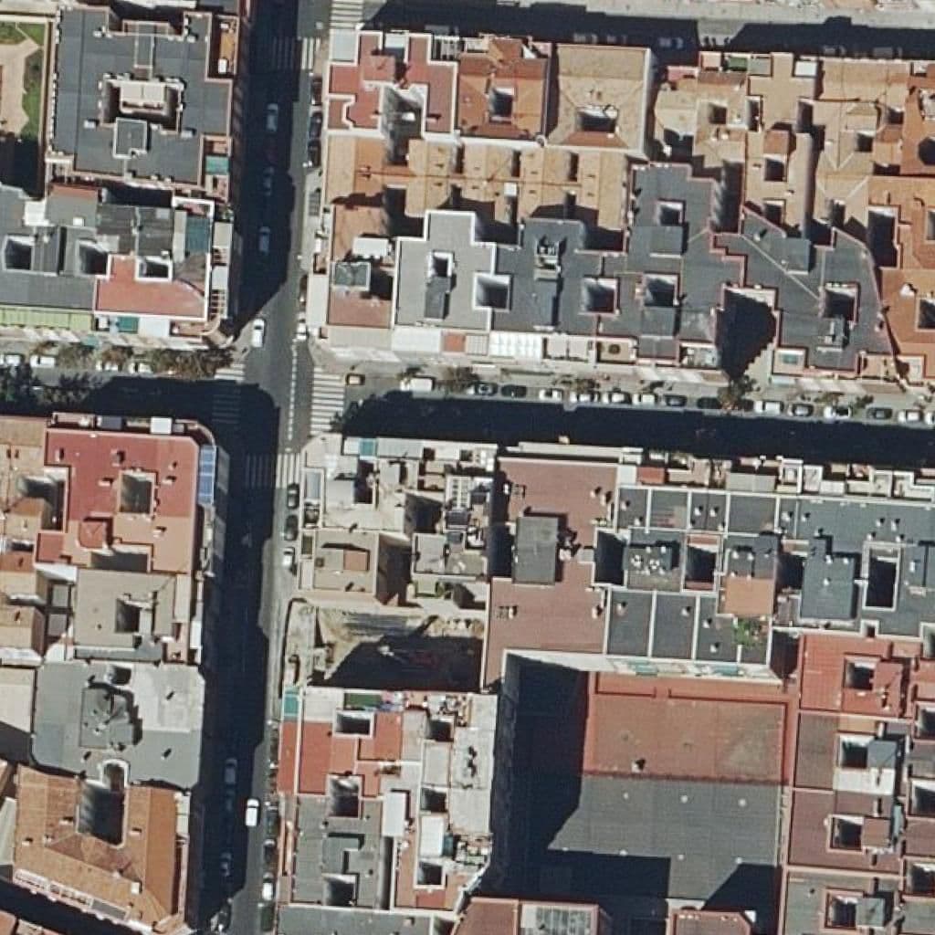 Aerial view of the grounds of C.p.joaquin Sorolla