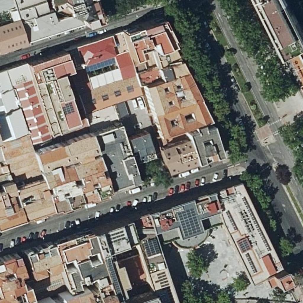 Вид сверху на территорию школы «C.p.residencia»