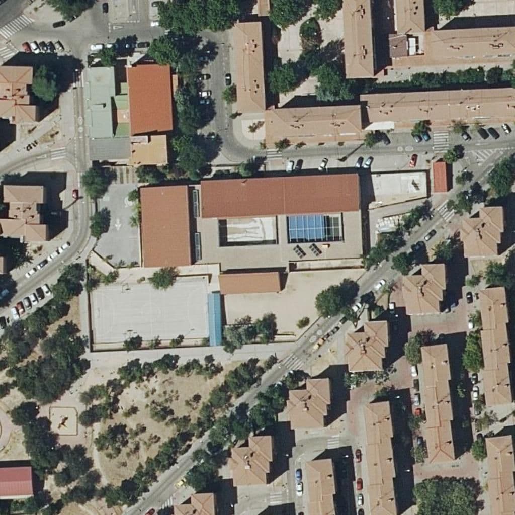 Aerial view of the grounds of Republica De Panama Nº 1