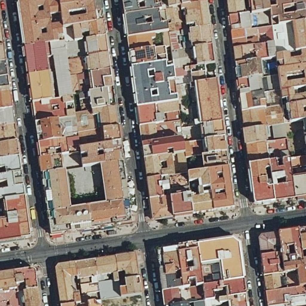 Aerial view of the grounds of Alonso