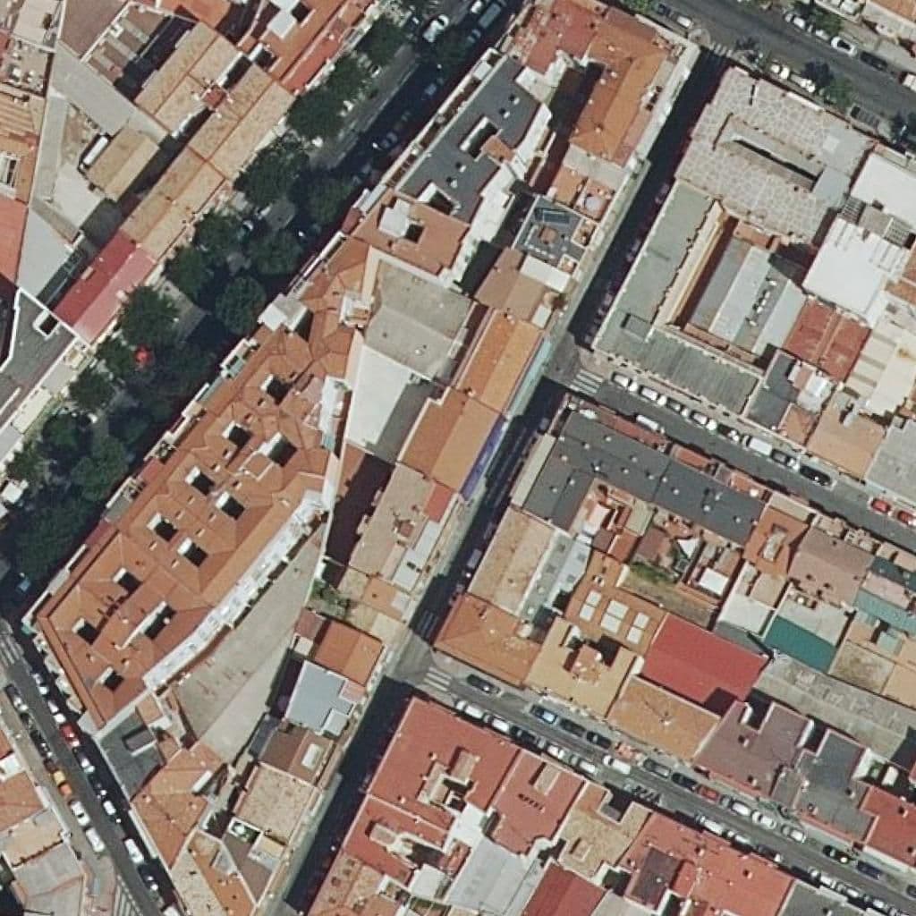 Вид згори на територію школи «Liceo Carabanchel»