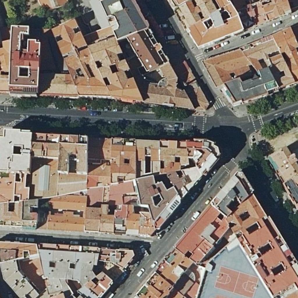Aerial view of the grounds of Bellas Vistas