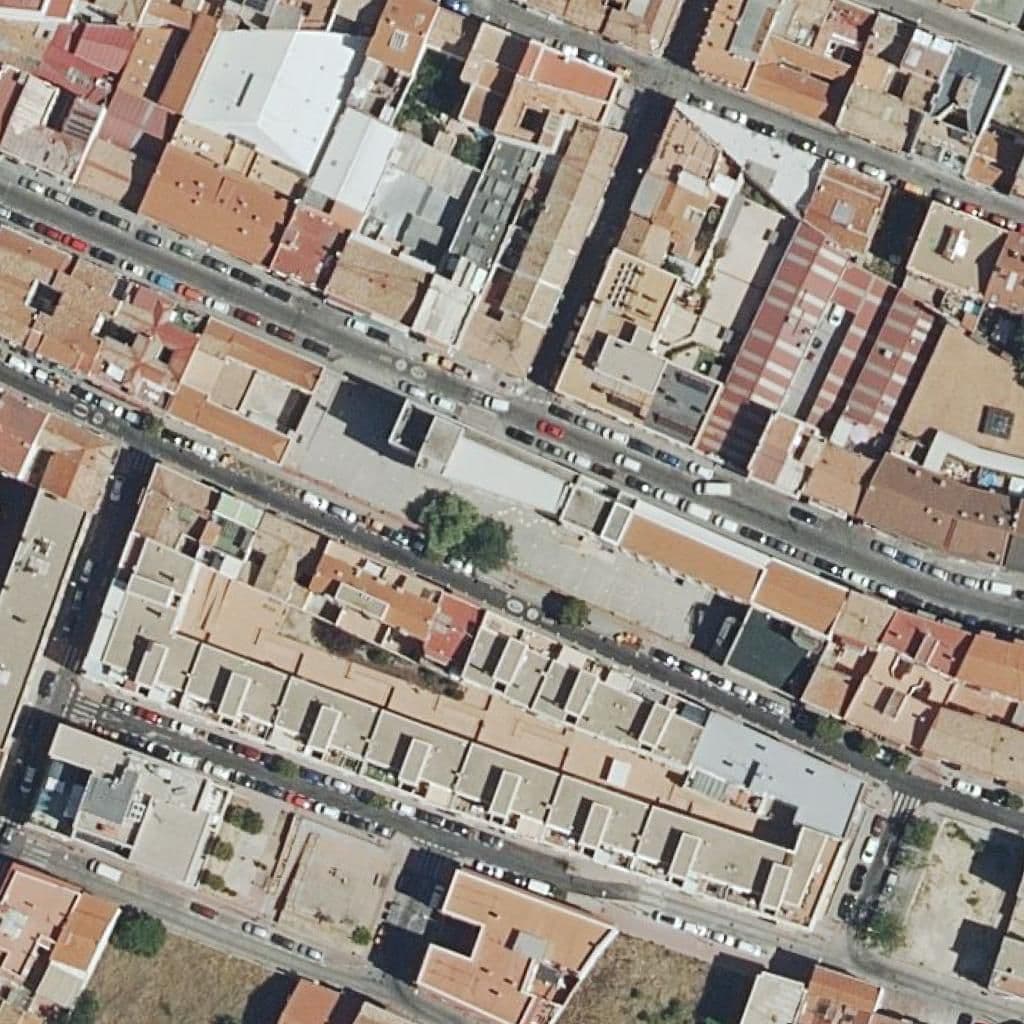 Aerial view of the grounds of Divina Pastora