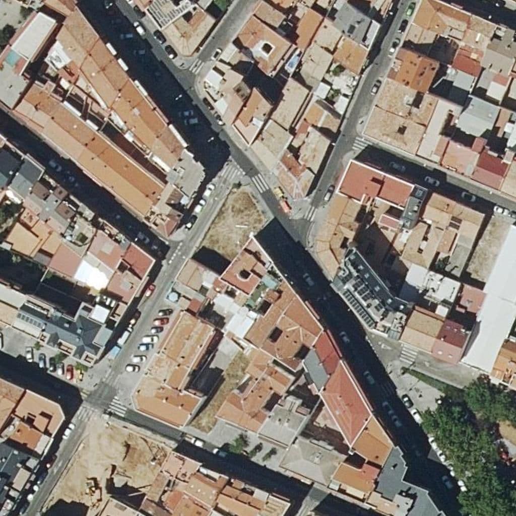 Aerial view of the grounds of Guia