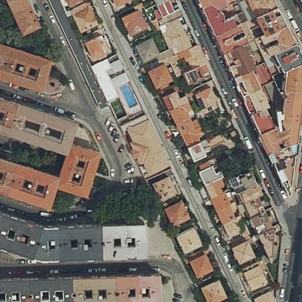 Aerial view of the grounds of Izmar