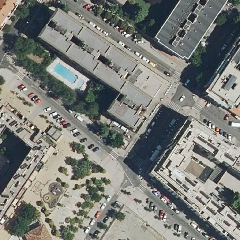Aerial view of the grounds of Juventud