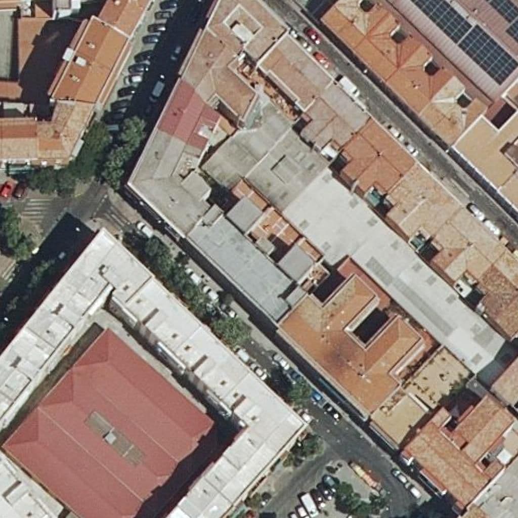 Aerial view of the grounds of Luz Casanova