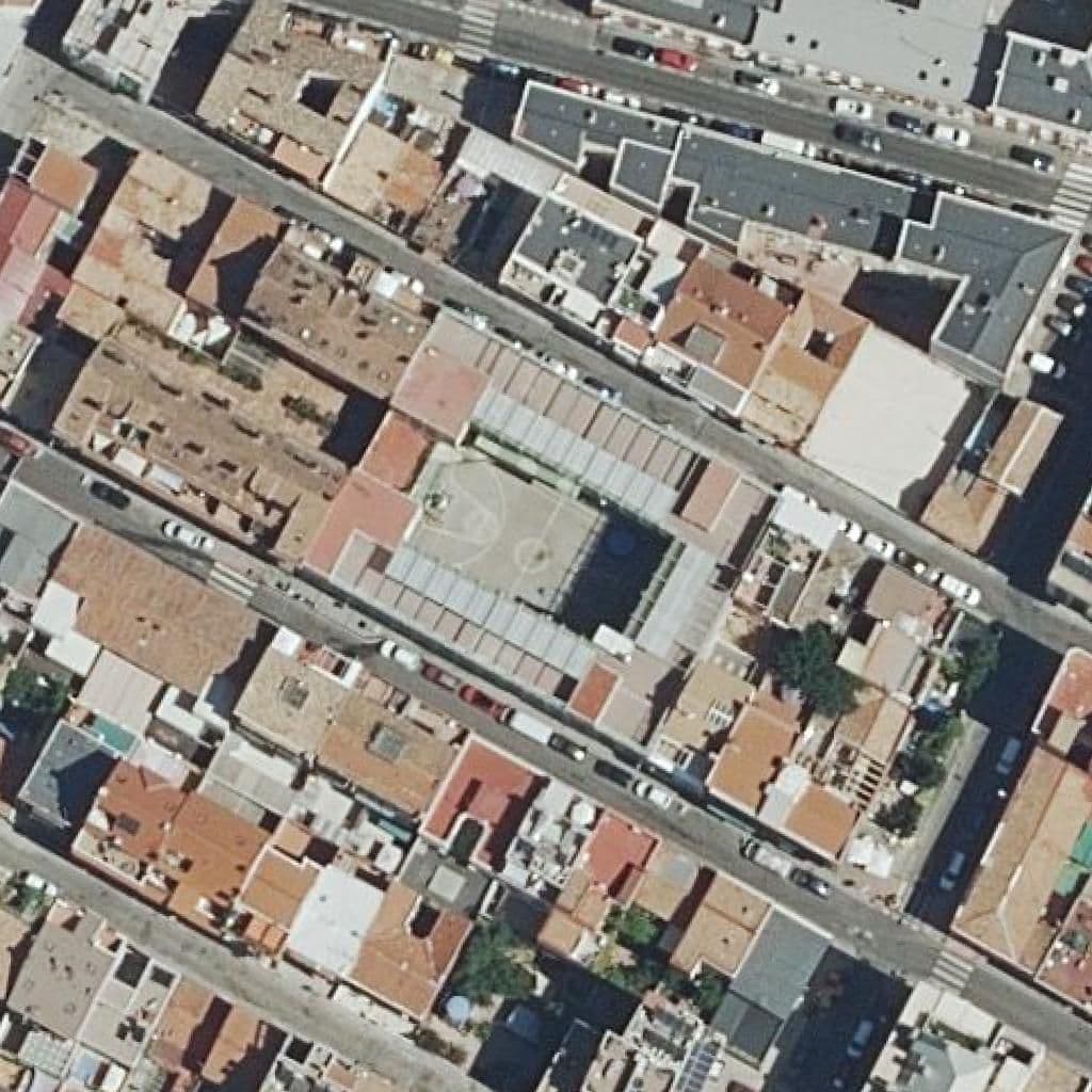 Вид згори на територію школи «Asuncion-Vallecas»