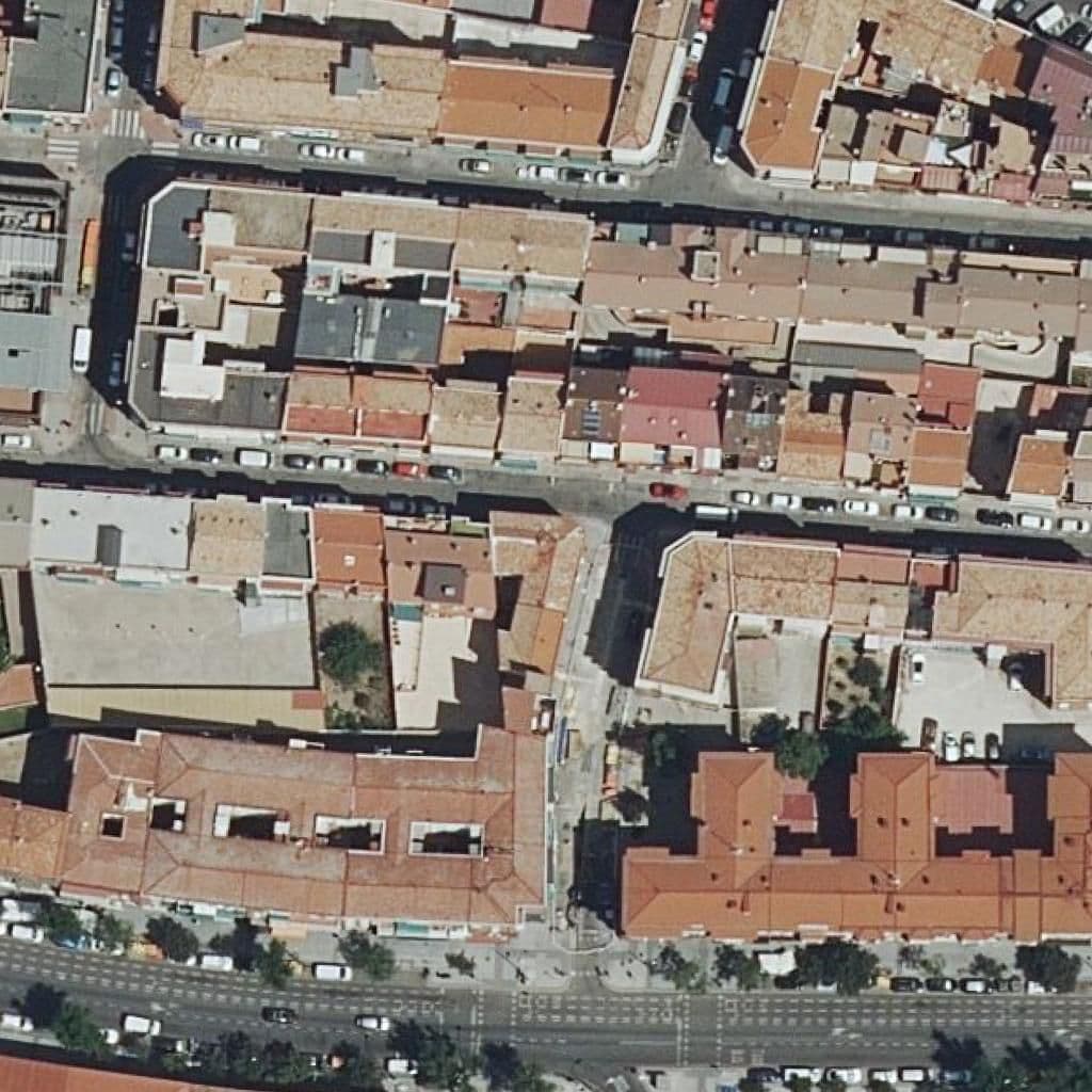 Aerial view of the grounds of Ntra.sra.del Camino