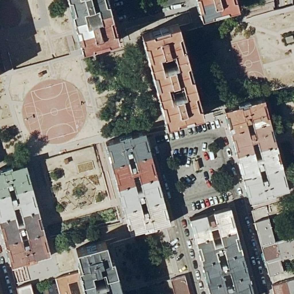 Aerial view of the grounds of Ntra. Sra. De Gracia