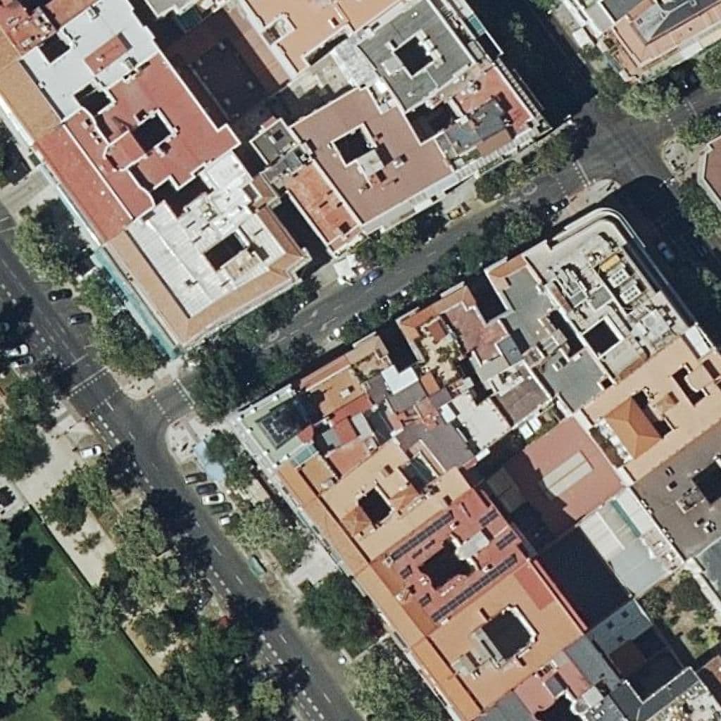 Вид згори на територію школи «C.de Prees.ntra.sra.del Pilar»