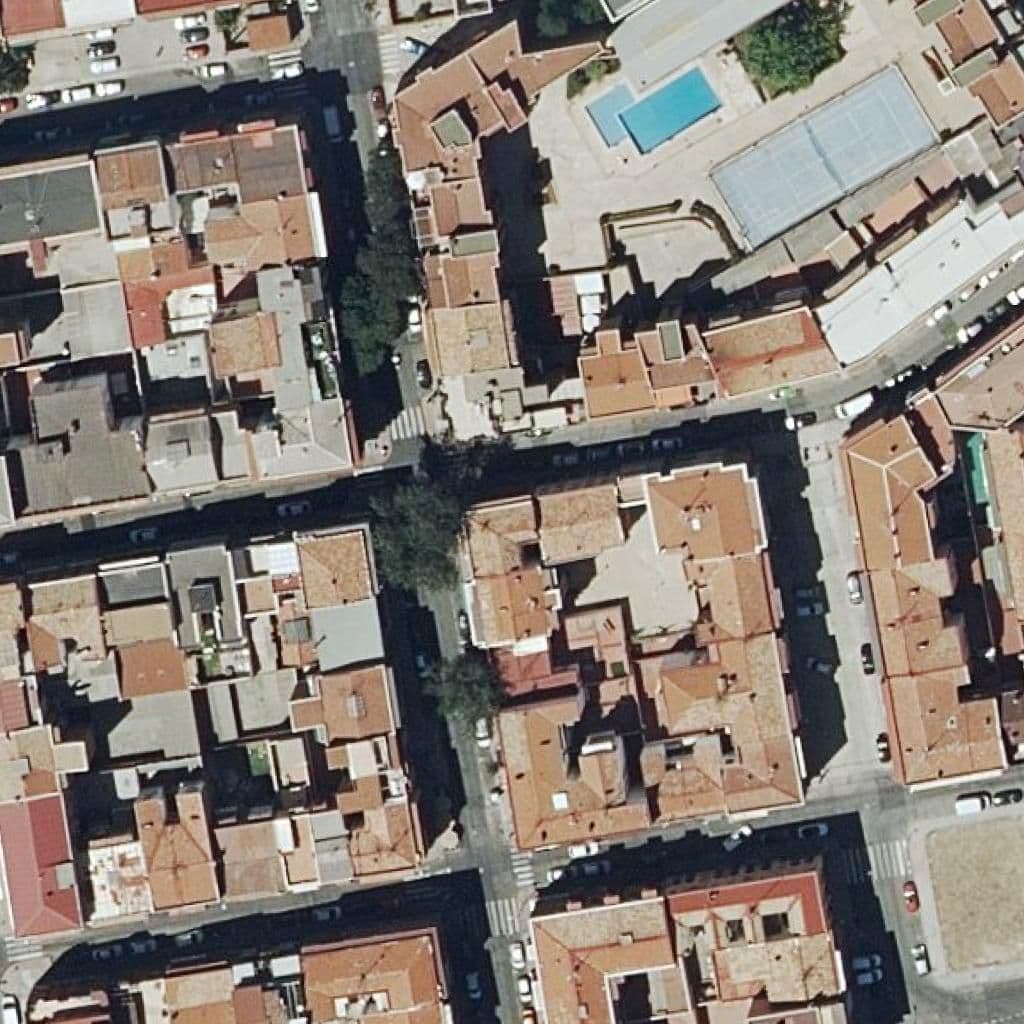 Вид згори на територію школи «Santa Eulalia»