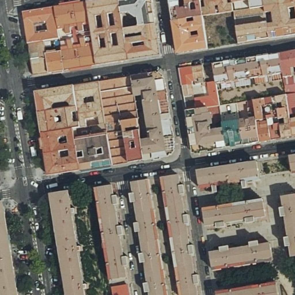 Aerial view of the grounds of Virgen De Begoña A.s.