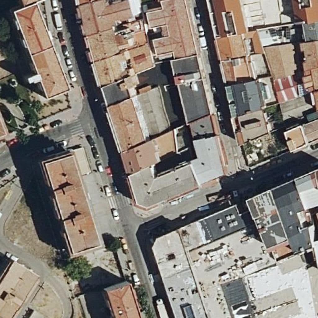 Aerial view of the grounds of Ntra. Sra. De Belen