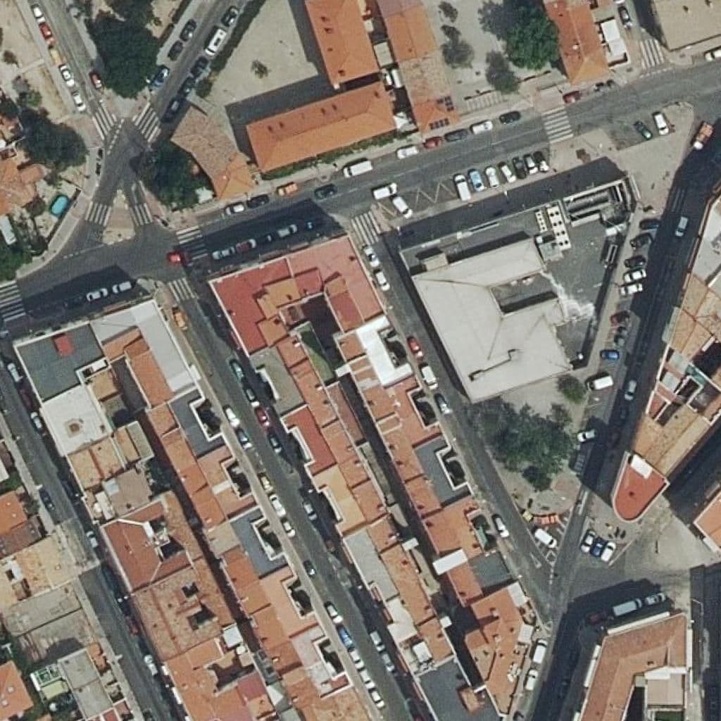 Aerial view of the grounds of Ave Maria