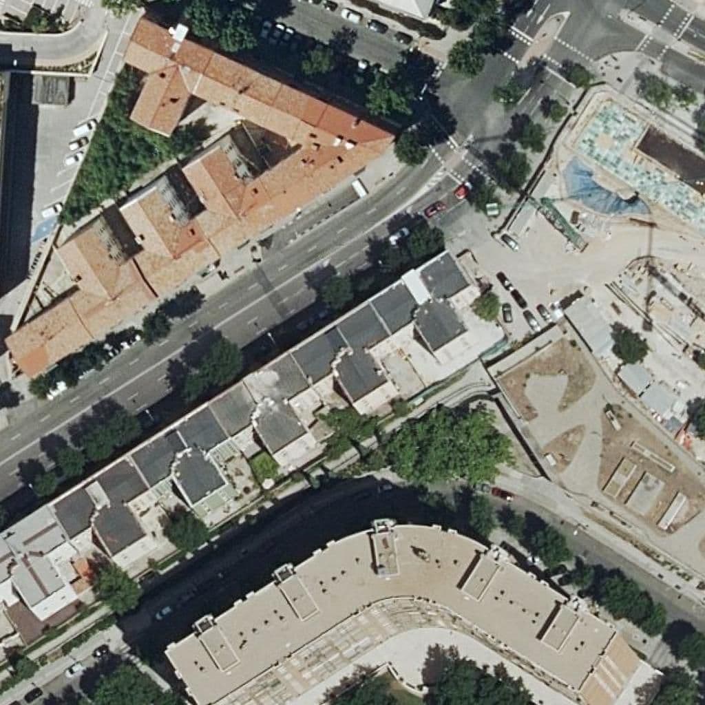 Aerial view of the grounds of Austral