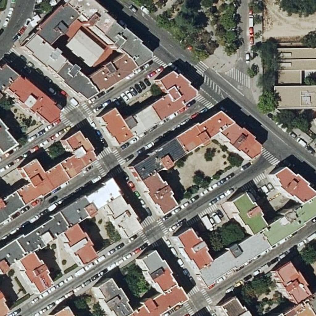 Aerial view of the grounds of Concepcion