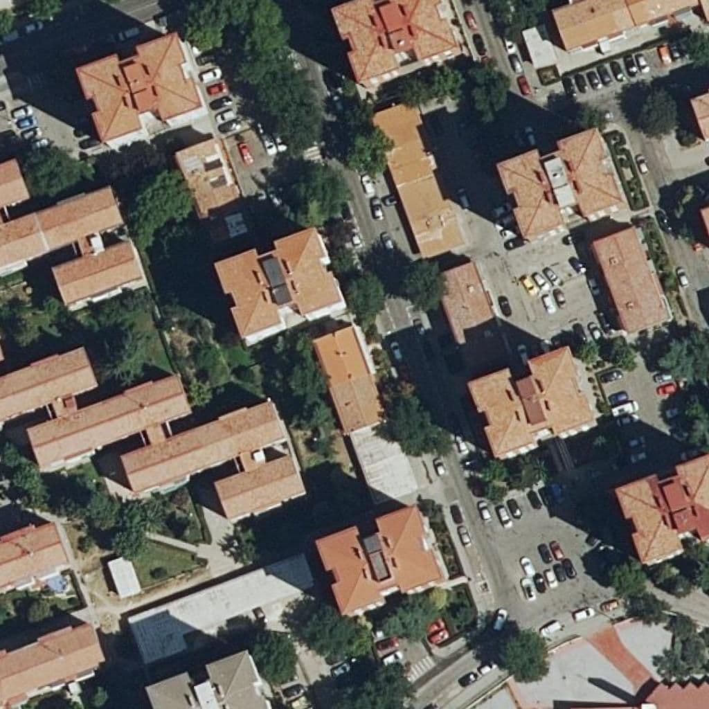 Aerial view of the grounds of Muñoz Carmona