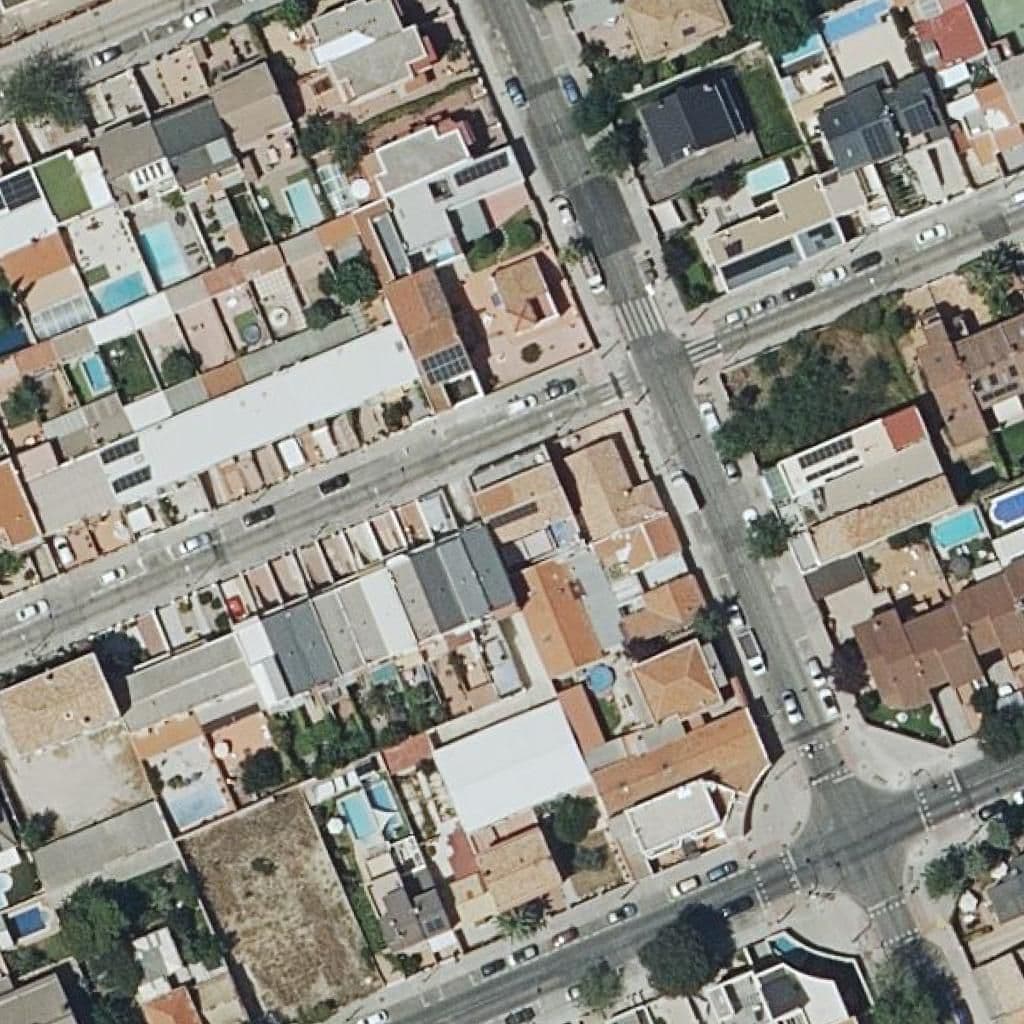 Aerial view of the grounds of San Jose