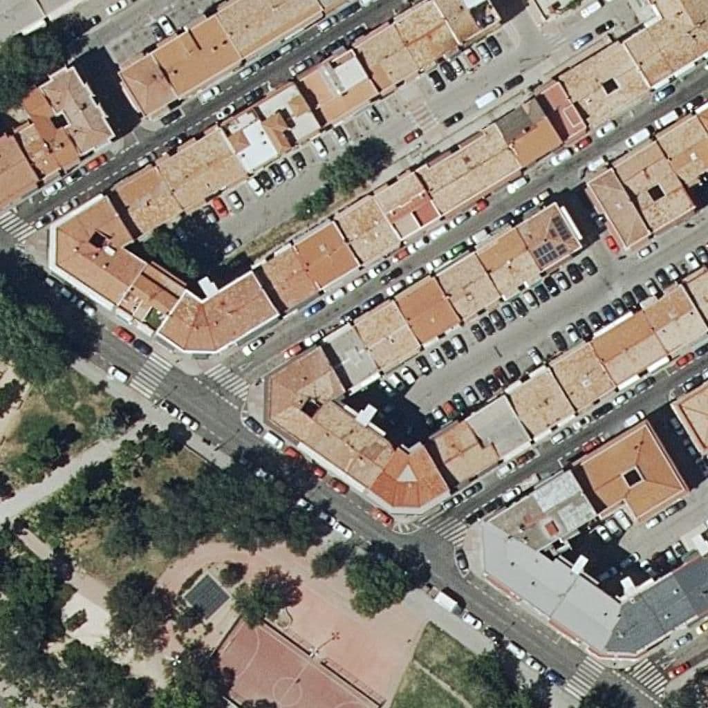 Aerial view of the grounds of Ntra. Sra. De La Soledad