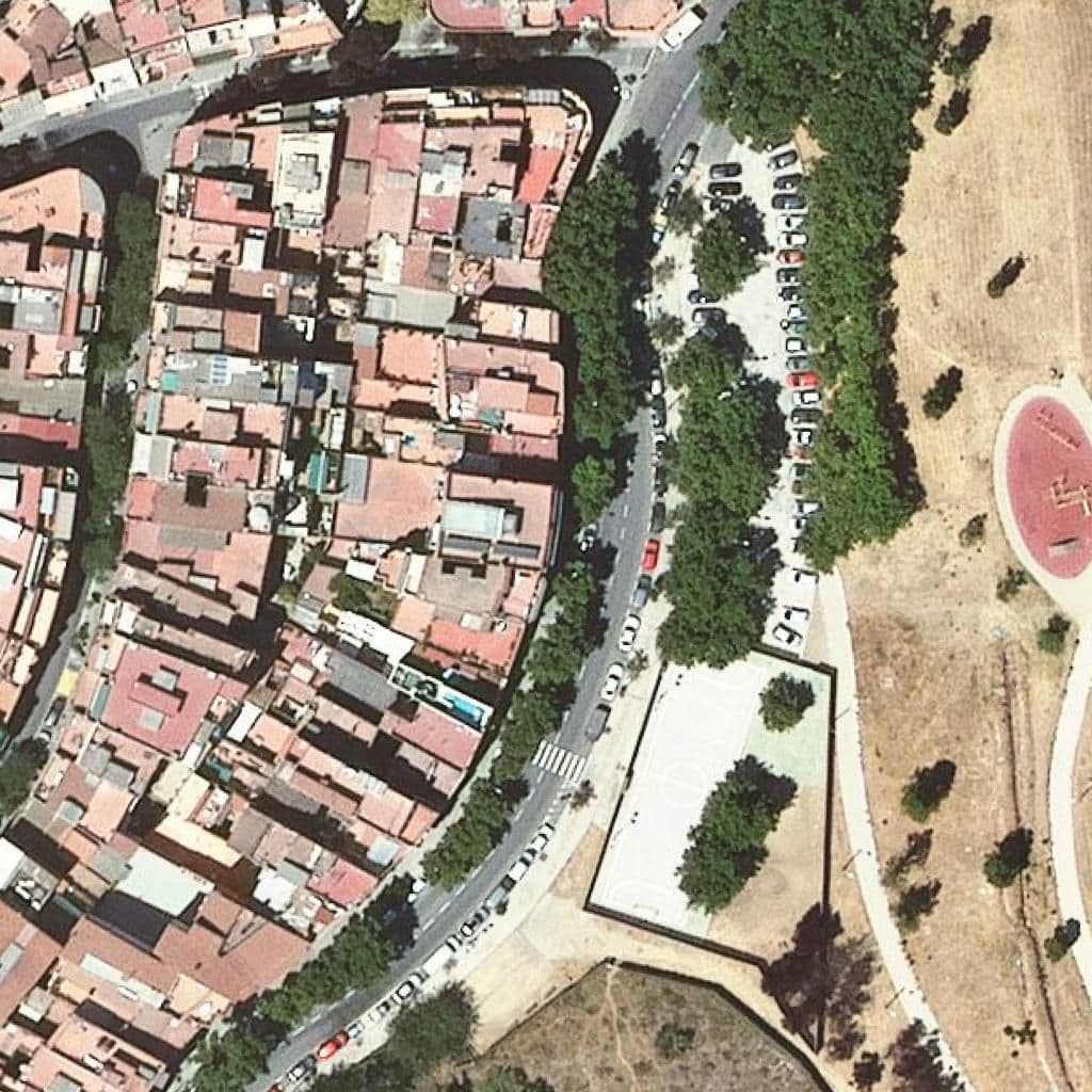 Вид сверху на территорию школы «Cecac Barcino»