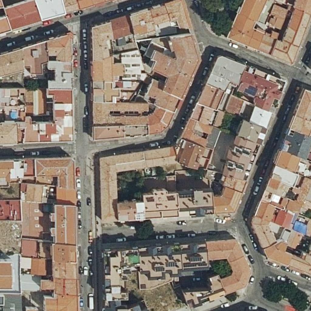 Aerial view of the grounds of Montoro