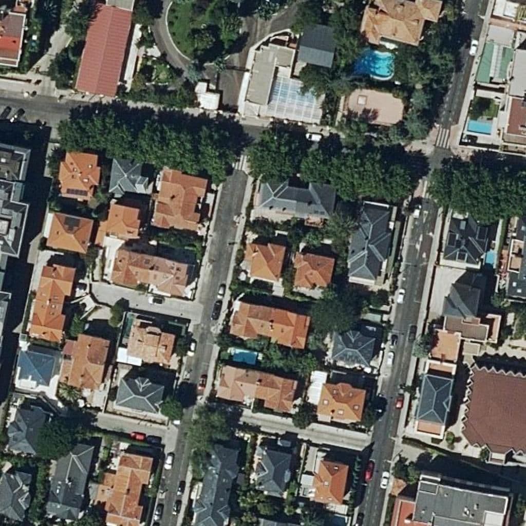 Вид згори на територію школи «San Telmo»