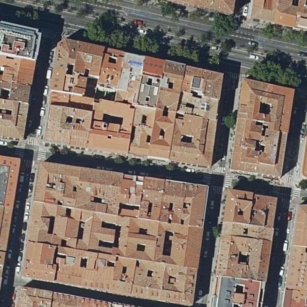 Aerial view of the grounds of Magister