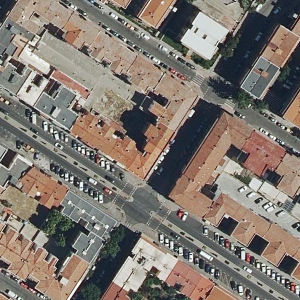 Aerial view of the grounds of Fernando Iii
