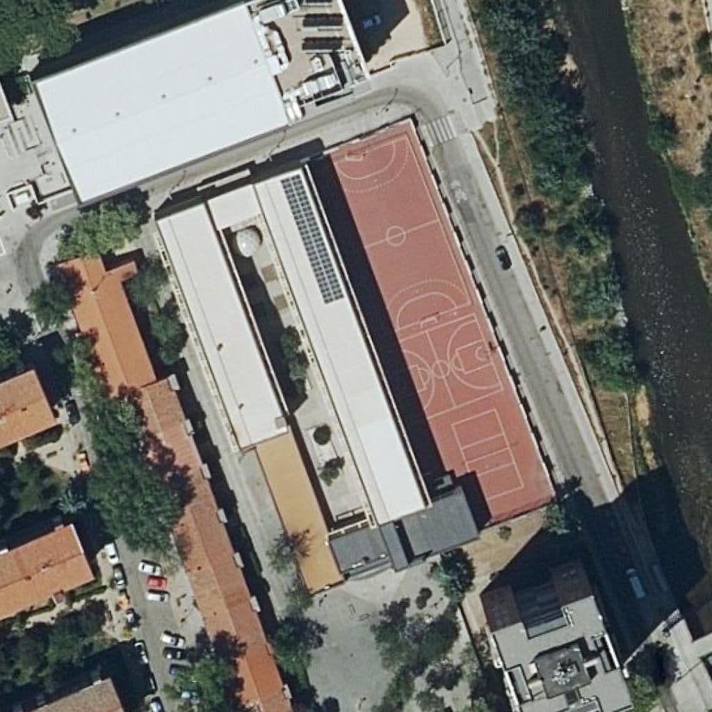 Vista aérea del recinto de Ortega Y Gasset
