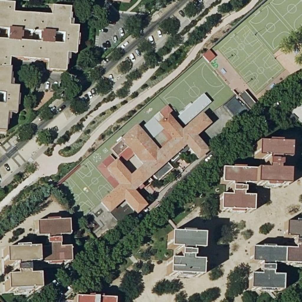 Aerial view of the grounds of Ciudad De Guadalajara