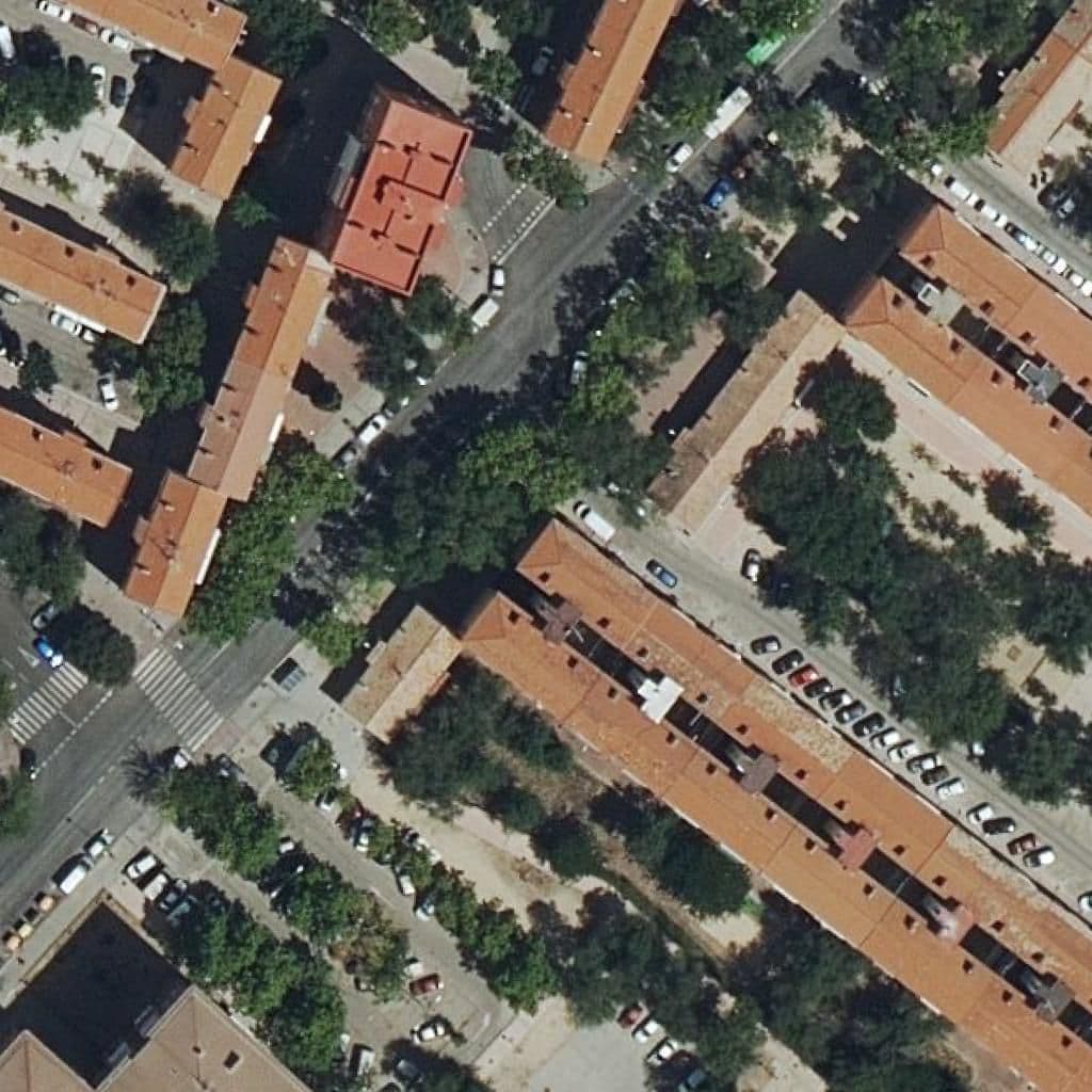Вид сверху на территорию школы «Jibar»