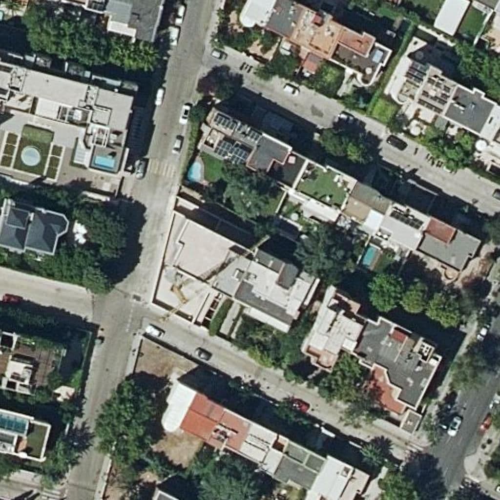 Aerial view of the grounds of Cisen