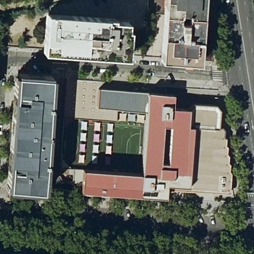 Вид згори на територію школи «Altair, Colegio Internacional»