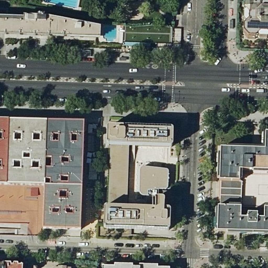 Aerial view of the grounds of Almirante Carrero