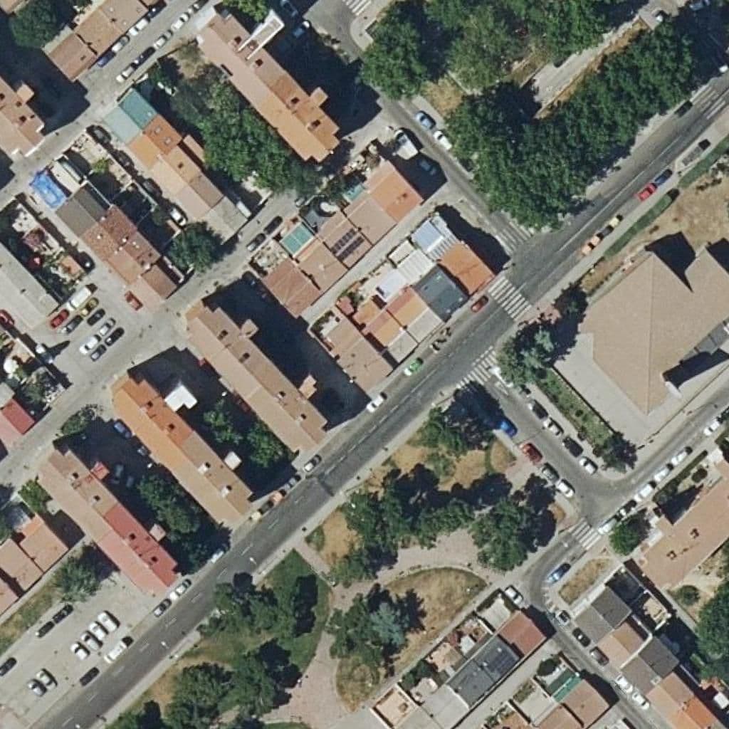 Aerial view of the grounds of San Isidoro De Sevilla