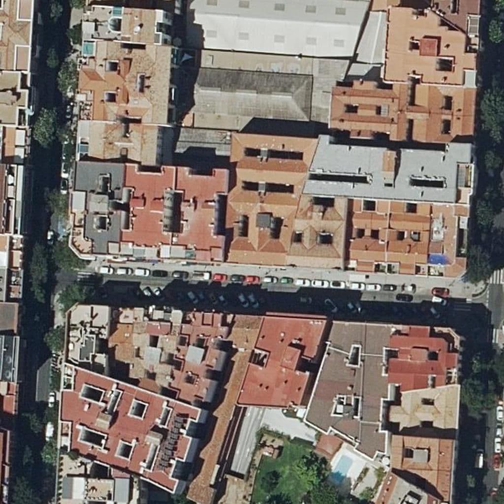 Aerial view of the grounds of San Rafael