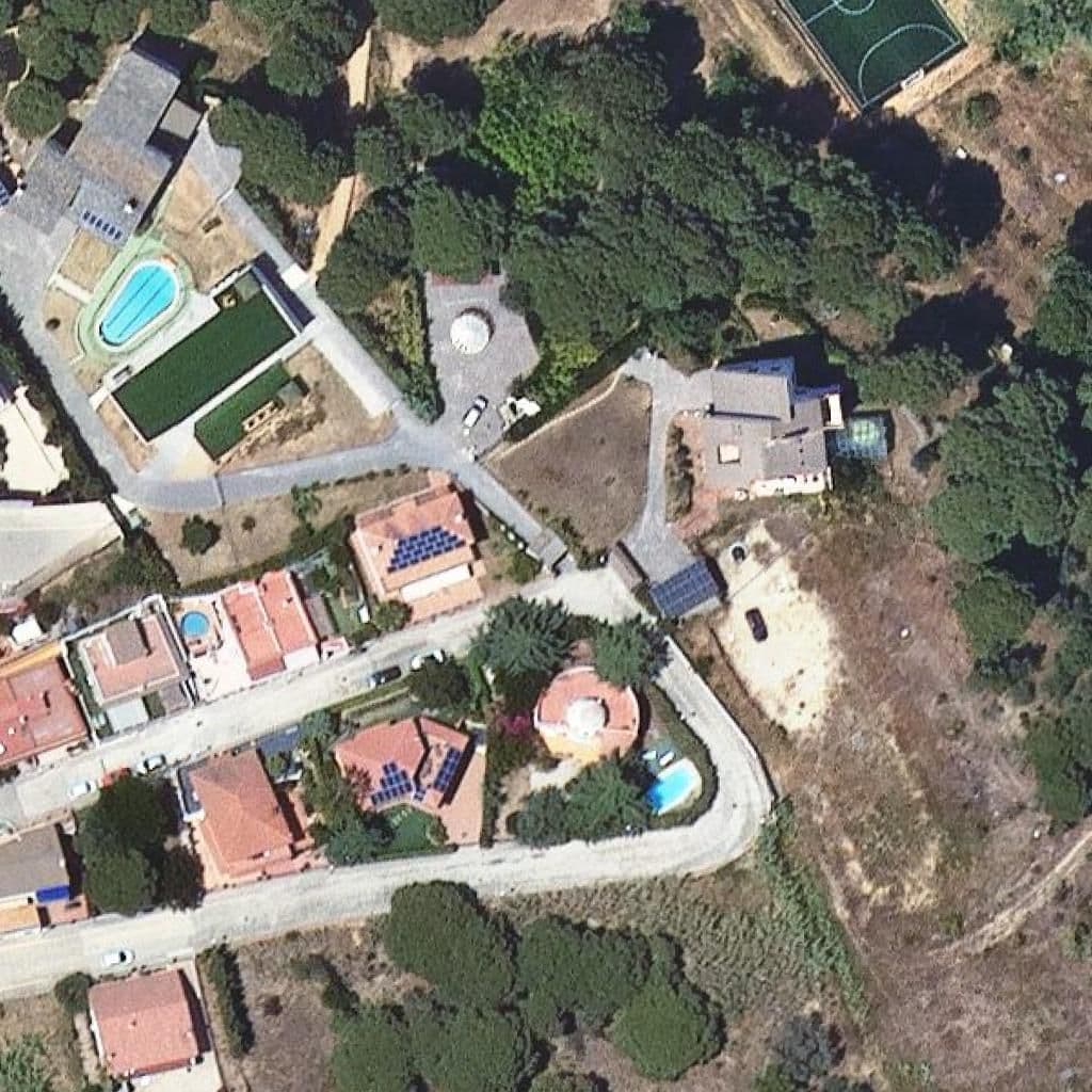 Вид згори на територію школи «International School Of Maresme»