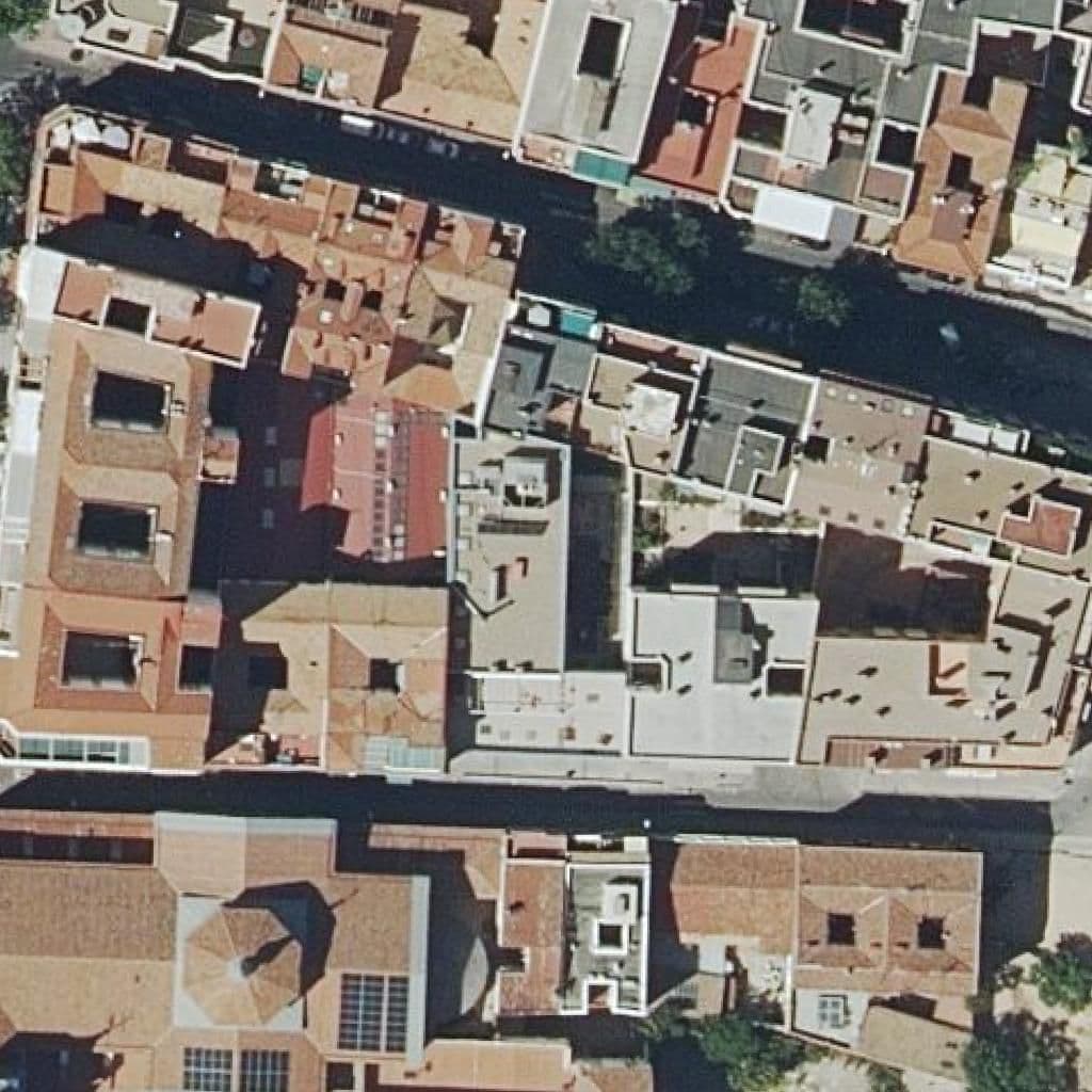 Aerial view of the grounds of Menendez Pelayo