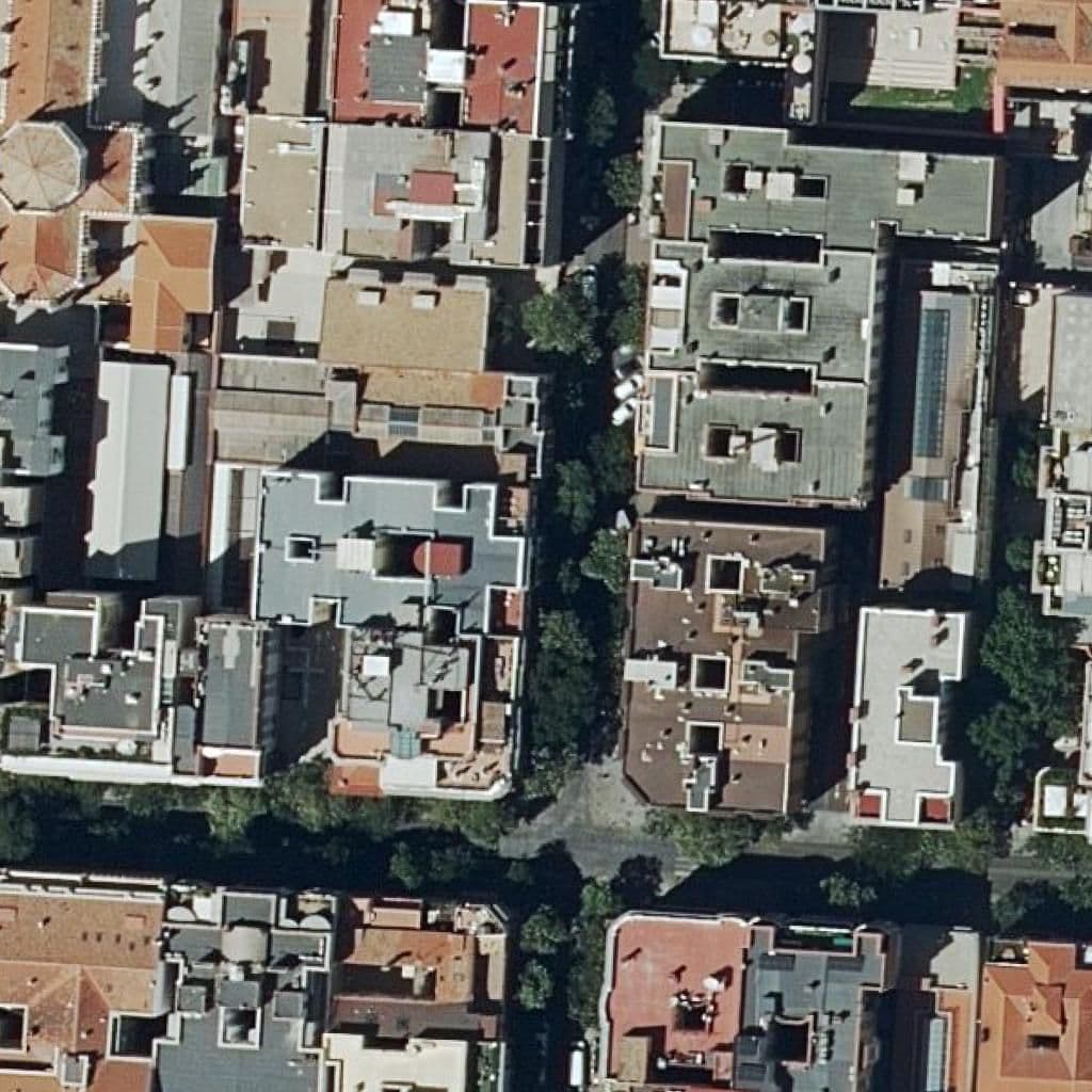 Aerial view of the grounds of Apro