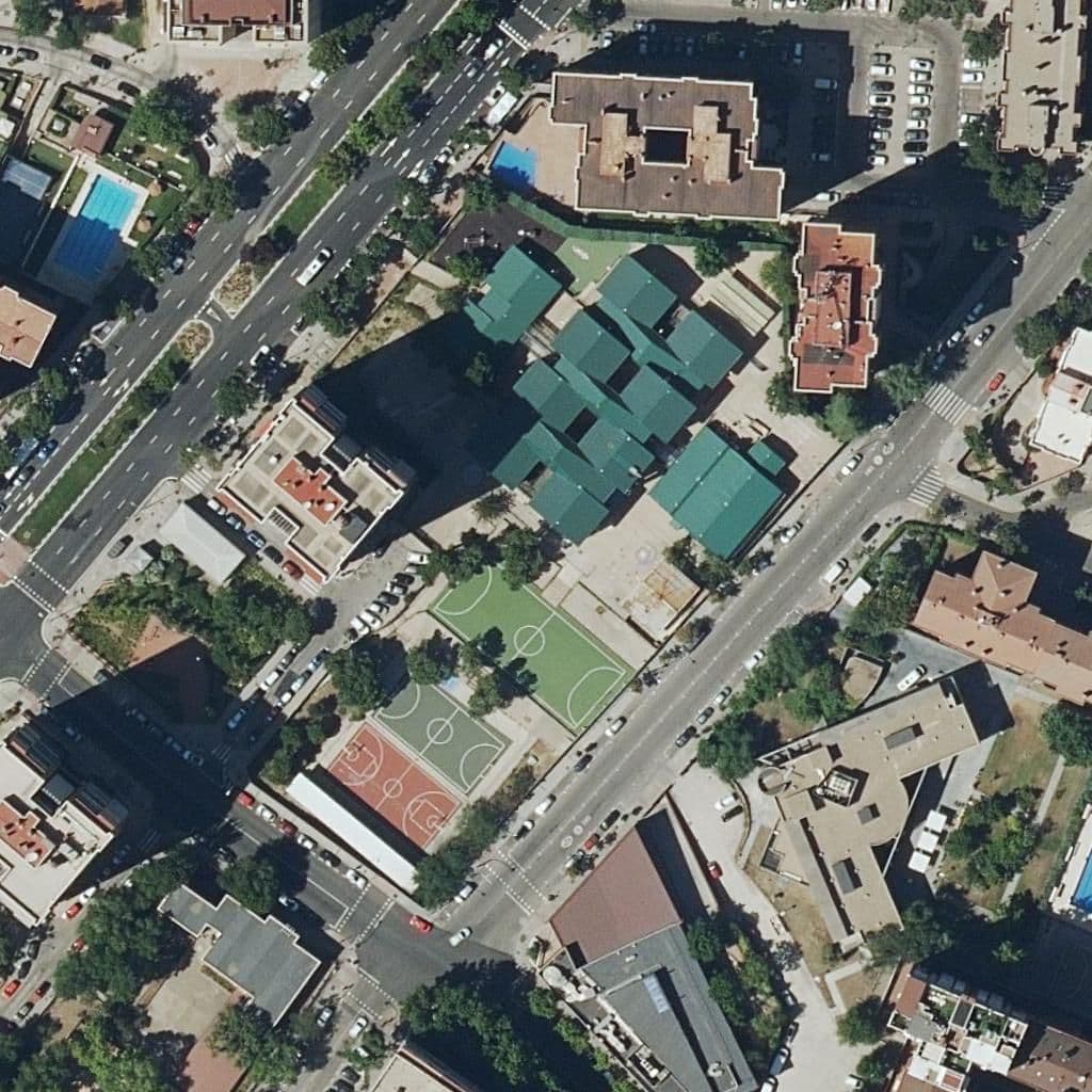 Aerial view of the grounds of Joaquin Turina