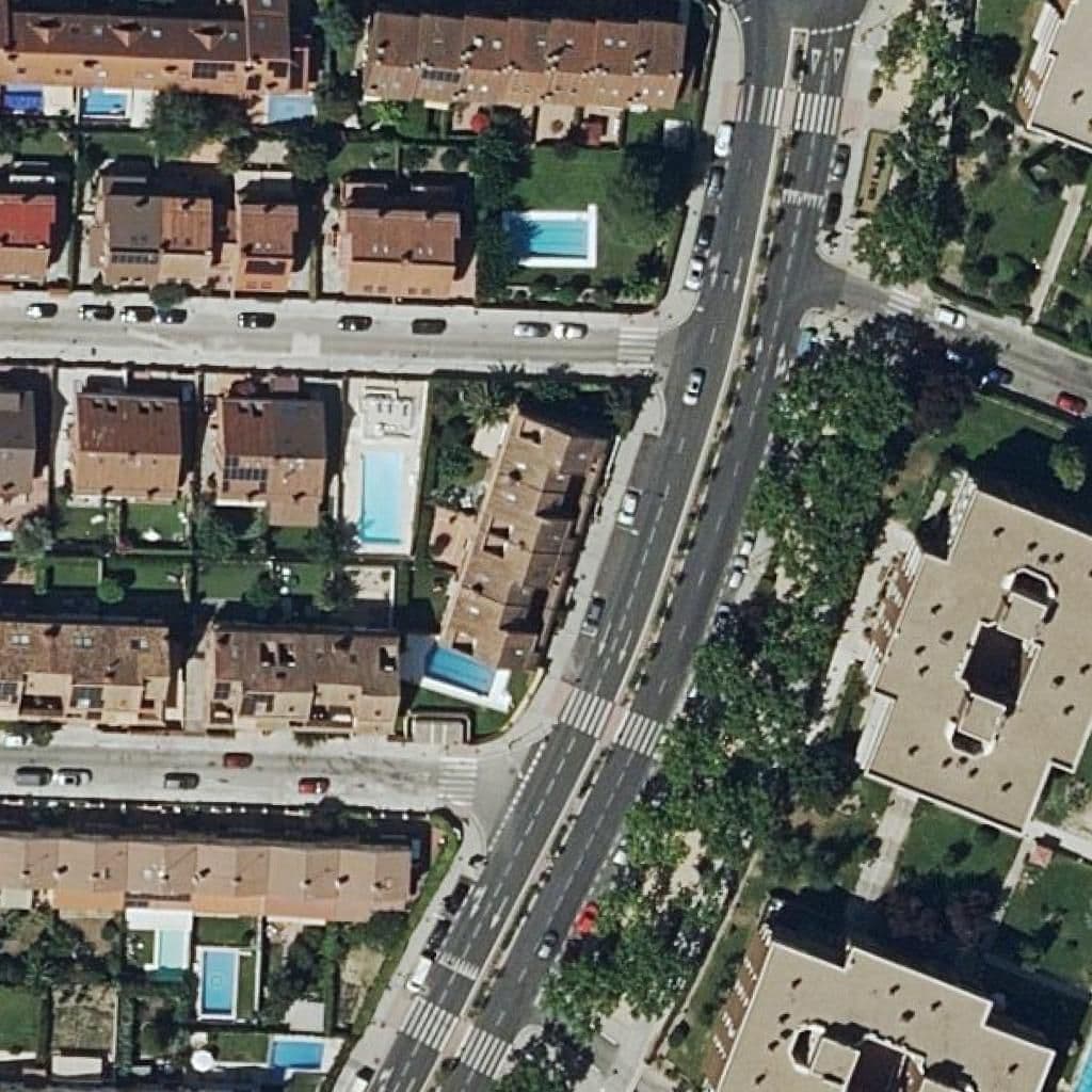 Вид згори на територію школи «Kensington School»