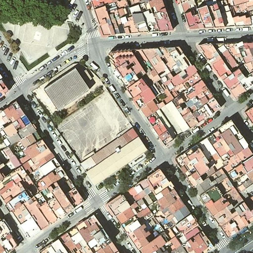 Aerial view of the grounds of Cfa Lloreda-La Pau