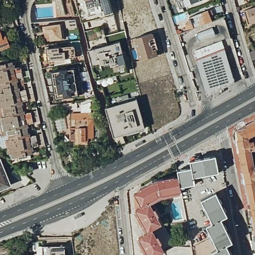 Aerial view of the grounds of Ntra.sra.del Pino